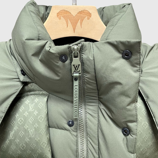 Louis Vuitton, Monogram, Men's Jacket, Khaki