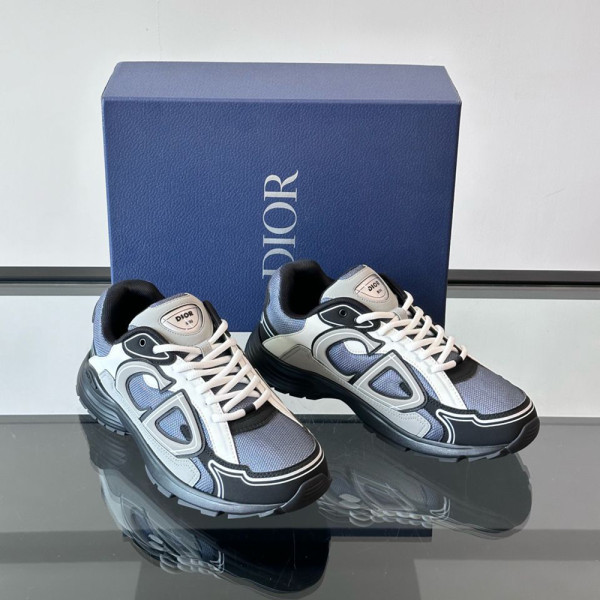Christian Dior, B30, Men's Sneaker, Black Grey