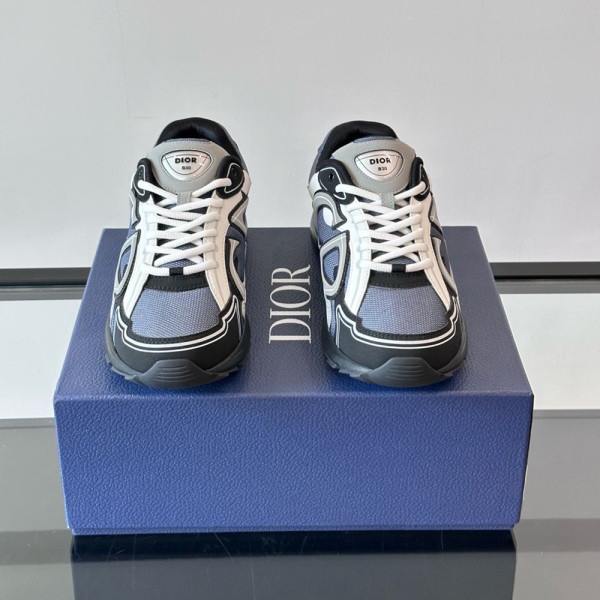 Christian Dior, B30, Men's Sneaker, Black Grey