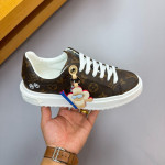 Louis Vuitton, Time Out, Women's Sneaker, Brown