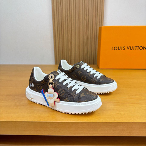 Louis Vuitton, Time Out, Men's Sneaker, Brown