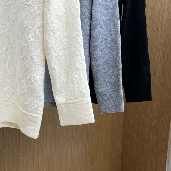 Louis Vuitton, Men's Pullover, White