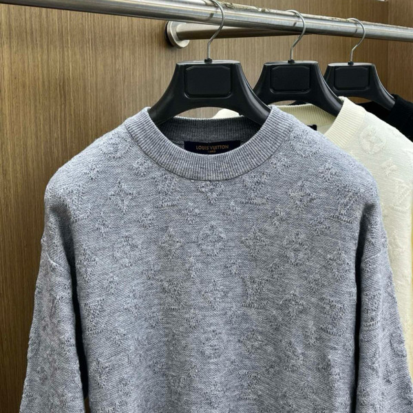 Louis Vuitton, Men's Pullover, Grey