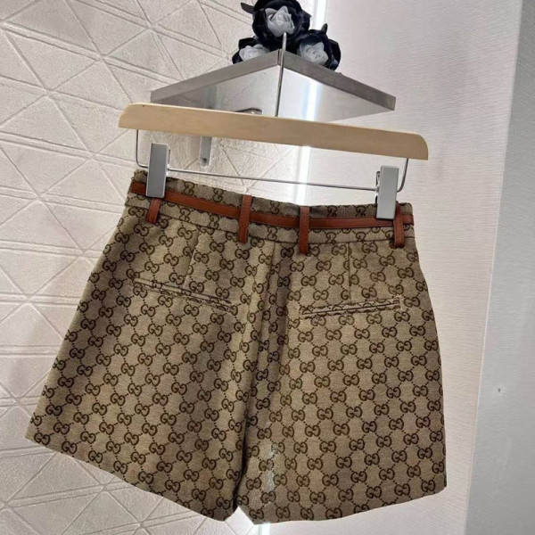 Gucci, Women's Shorts, Camel