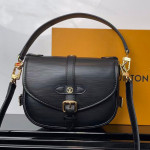 Louis Vuitton, Saumur BB, Women's Bag, Black