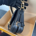 Louis Vuitton, Saumur BB, Women's Bag, Black