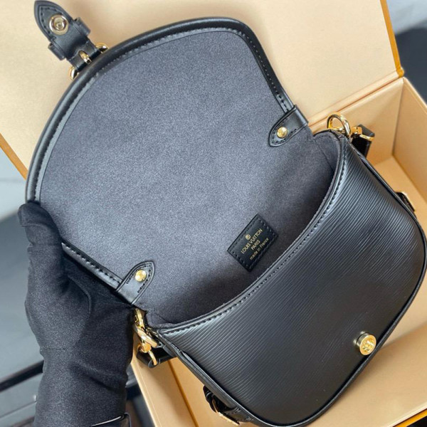 Louis Vuitton, Saumur BB, Women's Bag, Black