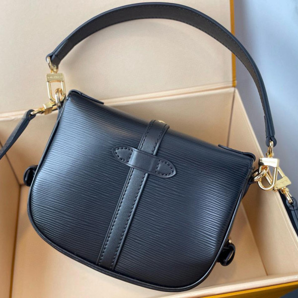 Louis Vuitton, Saumur BB, Women's Bag, Black