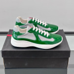 Prada, America's Cup, Heren Sneakers, Groen