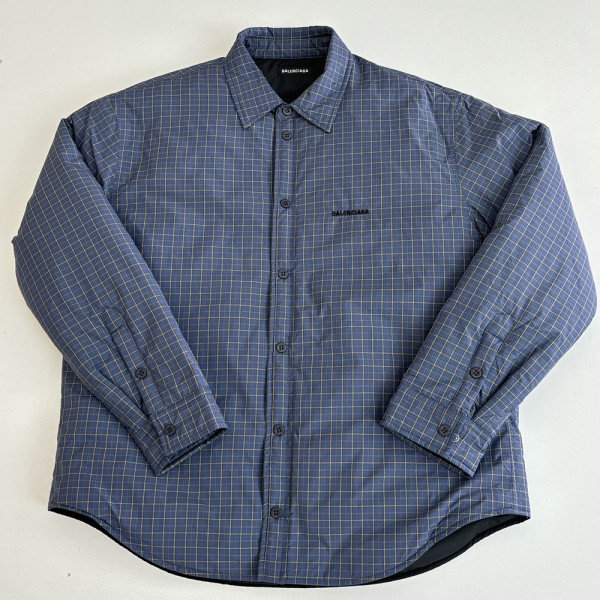 Balenciaga, Men's Shirt, Blue