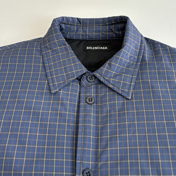 Balenciaga, Men's Shirt, Blue