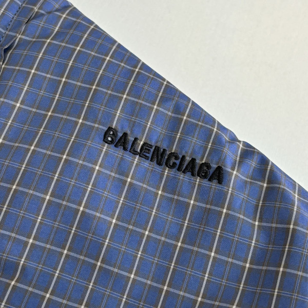 Balenciaga, Men's Shirt, Blue