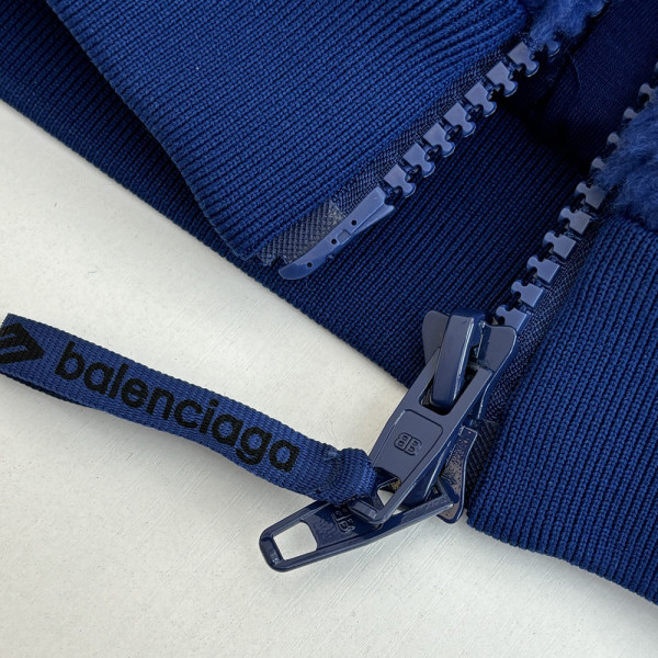 Balenciaga, Men's Hoodie, Navy