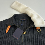 Louis Vuitton, Men's Pullover, Grey