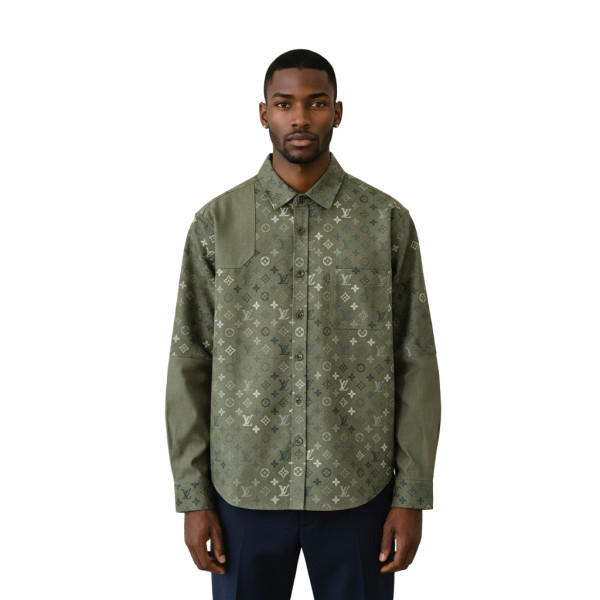 Louis Vuitton, Men's Shirt, Khaki
