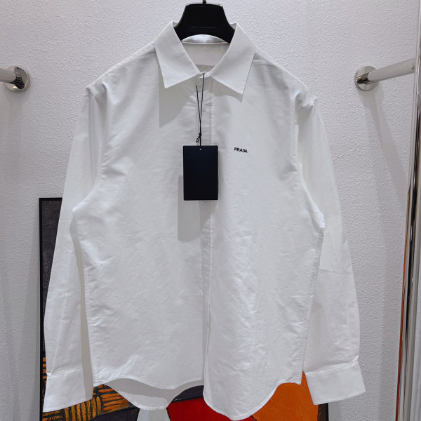Prada, Men's Shirt, White
