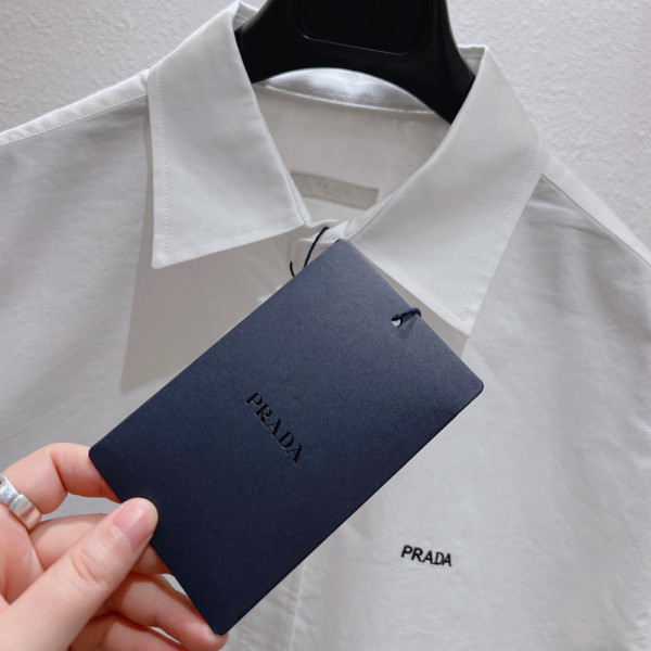 Prada, Men's Shirt, White
