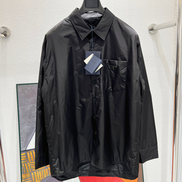 Prada, Men's Shirt, Black