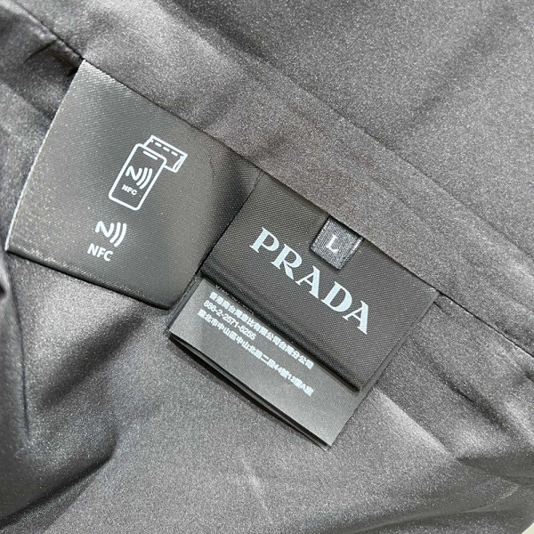 Prada, Men's Shirt, Black