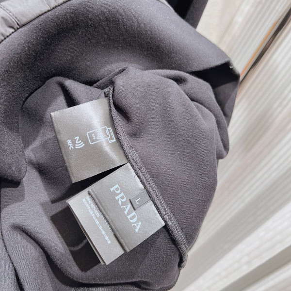 Prada, Men's Hoodie, Black