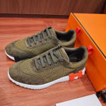 Hermes, Bouncing, Men Sneaker, Khaki