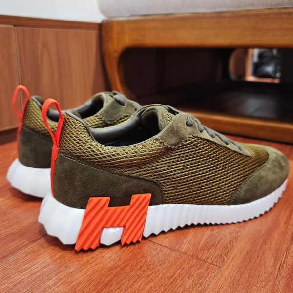 Hermes, Bouncing, Men Sneaker, Khaki