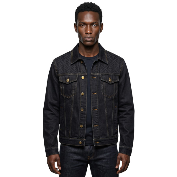 Fendi, Men Jacket, Dark Navy