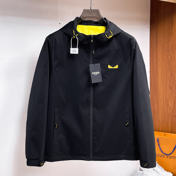 Fendi, Men Jacket, Black
