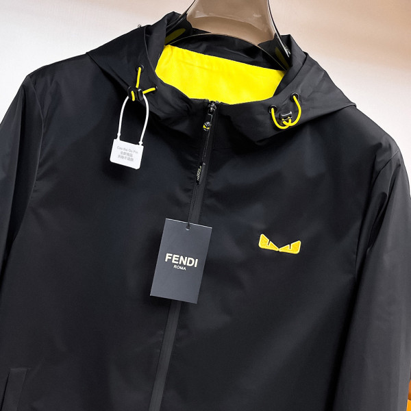 Fendi, Men Jacket, Black