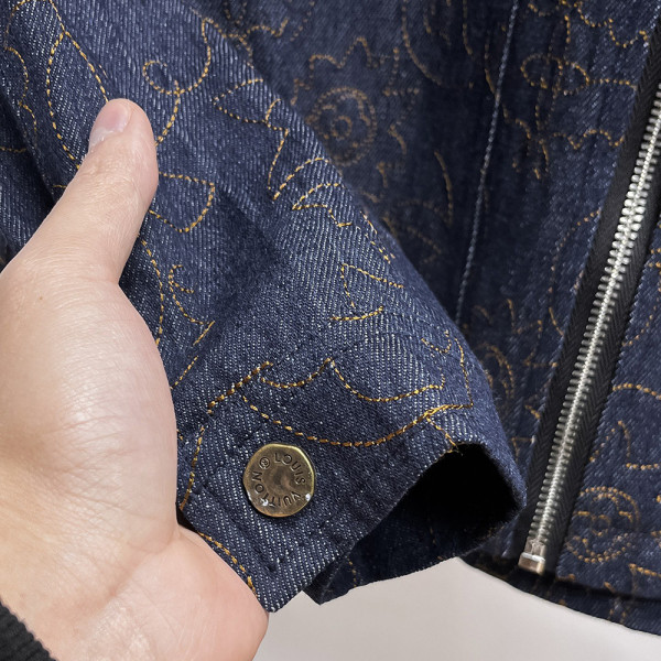 Louis Vuitton, Men Jacket, Navy