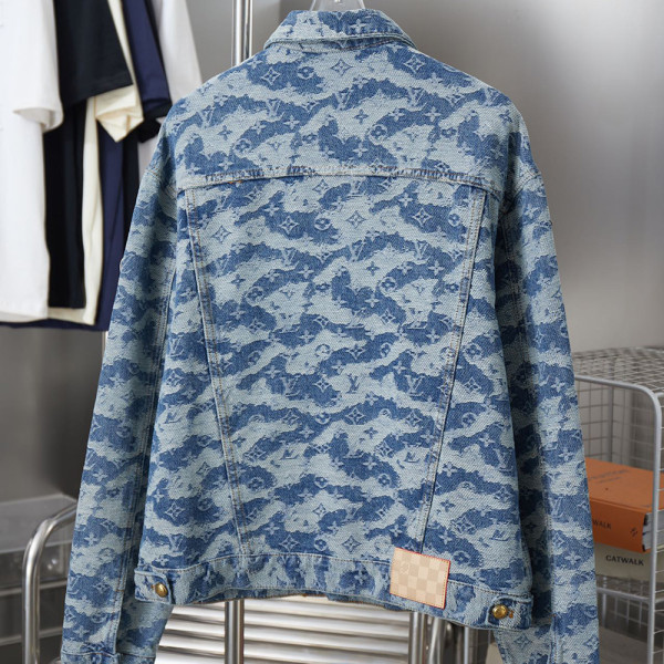 Louis Vuitton, Men Jacket, Blue