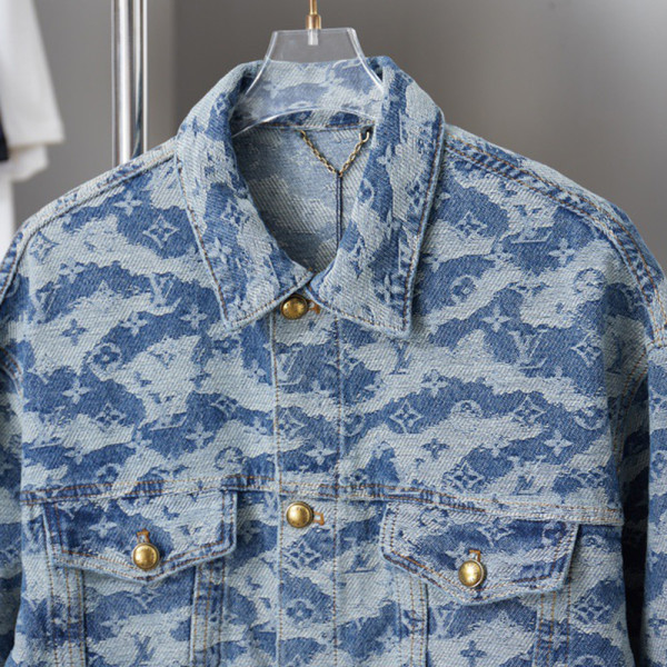 Louis Vuitton, Men Jacket, Blue