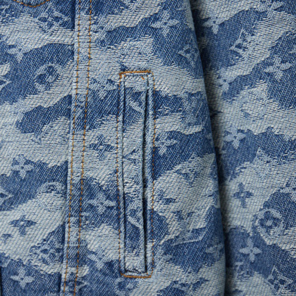 Louis Vuitton, Men Jacket, Blue