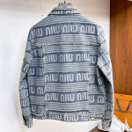 Miu Miu, Men Jacket, Blue