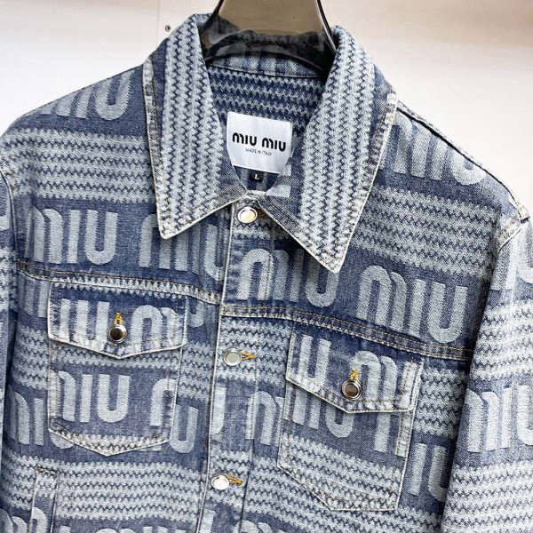 Miu Miu, Men Jacket, Blue