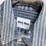 Miu Miu, Men Jacket, Blue