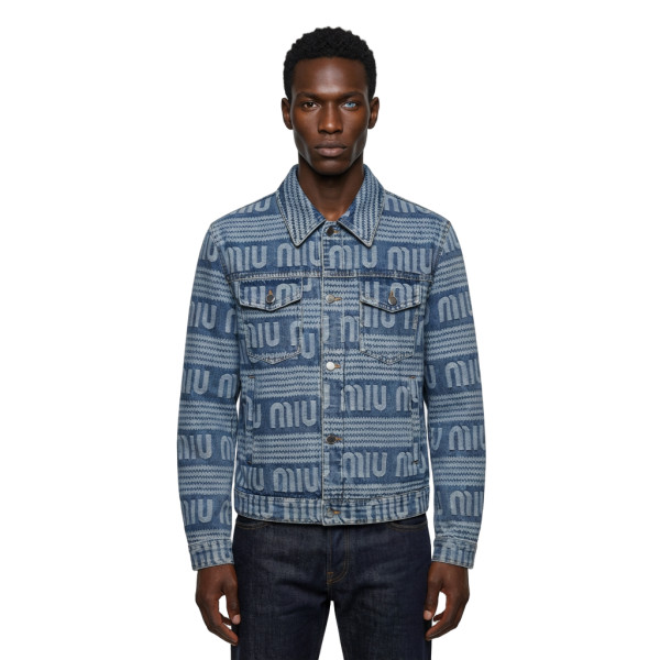 Miu Miu, Men Jacket, Blue