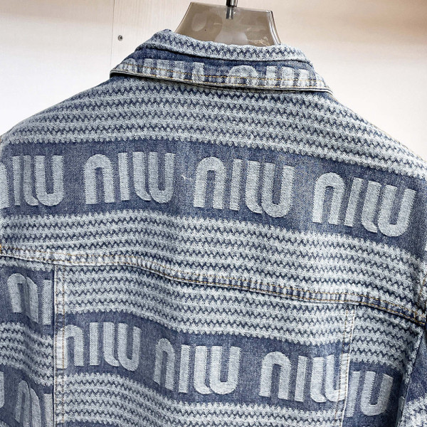 Miu Miu, Men Jacket, Blue