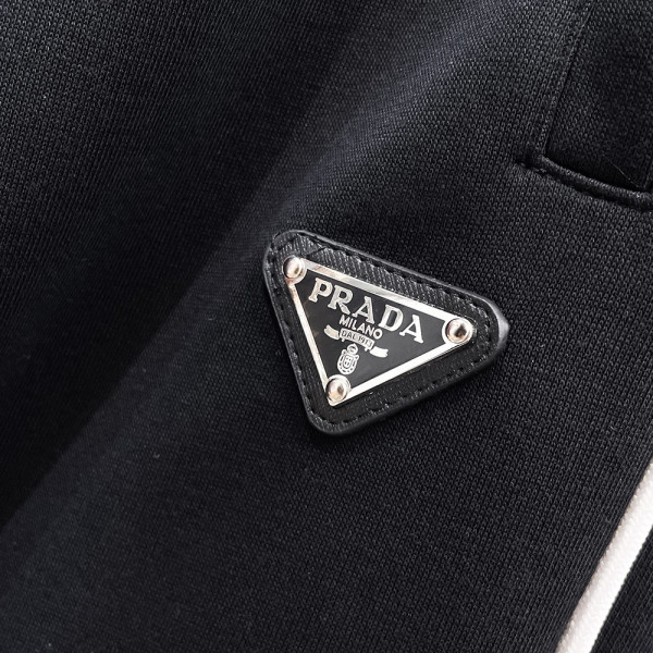 Prada, Men Sweatpants, Black
