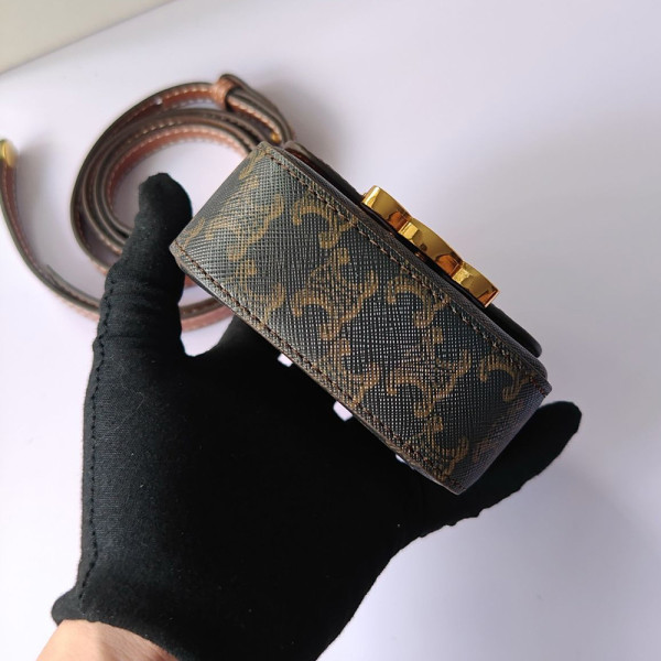 Celine, Mini Claude, Women Bag, Brown