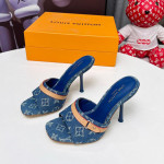 Louis Vuitton, Women Slipper, Blue