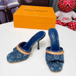 Louis Vuitton, Women Slipper, Blue