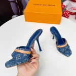 Louis Vuitton, Women Slipper, Blue