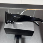 Prada, Unisex Sunglasses, Black