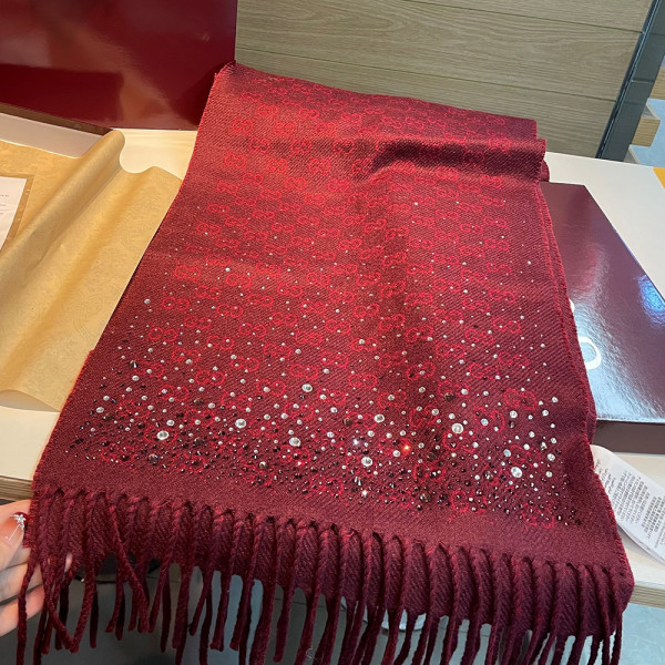 Gucci, Women Scarf, Burgundy