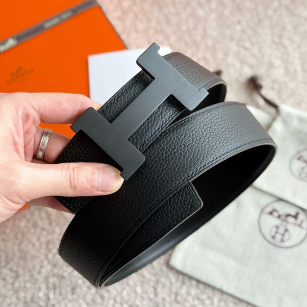 Hermes, Men Belt, Black