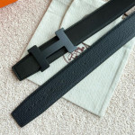 Hermes, Men Belt, Black