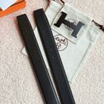 Hermes, Men Belt, Black