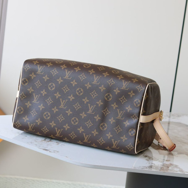 Louis Vuitton, Speedy, Unisex Bag, Brown