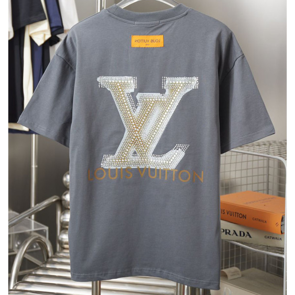 Louis Vuitton, Men T-Shirt, Grey